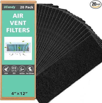 4"x12" Activated Carbon Air Vent Filters by Ucandy