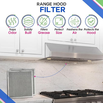 Stove Hood Vent Filter 11.6” x 11.2” BPQTF S99010317 Compatible - Image 2