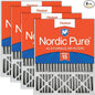 Nordic Pure 20x25x5 Lennox X6673 X6675 Replacement MERV 15 Air Filters 4 Pack by NordicPure