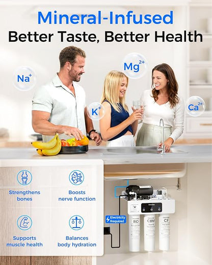 Waterdrop WD-T3-M Remineralization Reverse Osmosis Water Filter, NSF/ANSI 372 - Image 5