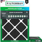 Filterbuy 14x18x1 Air Filter MERV 10 Odor & Allergy Defense by Filterbuy