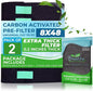 Breathe Naturally Universal Cut To Fit Carbon Activated Air Filter by BreatheNaturally