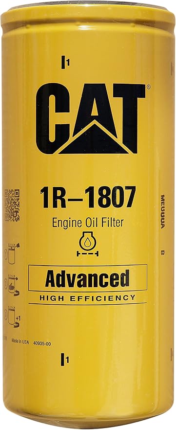 Caterpillar 1R1807 1R-1807 Engine Oil Filter Advanced High Efficiency Multipack by CatFootwear