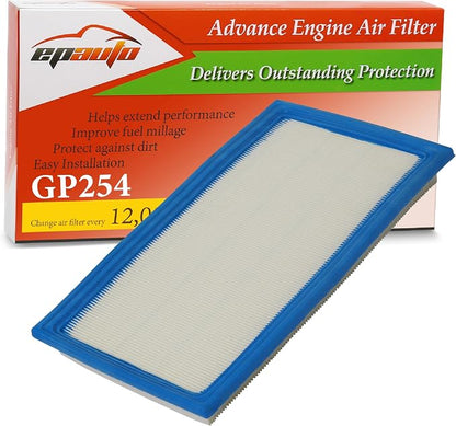 EPAuto GP254 Engine Air Filter Replacement by EPAuto