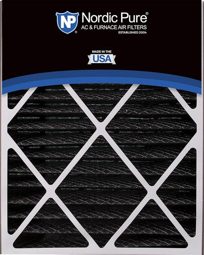 Nordic Pure 20x25x5 Air Bear AC Filter Replacement MERV 8 Plus Carbon 2 Pack - Image 5