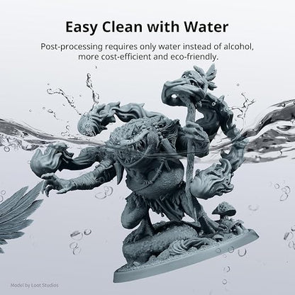 ANYCUBIC Water Washable 3D Printer Resin 2.0, 405nm High Precision 3D Resin - Image 2