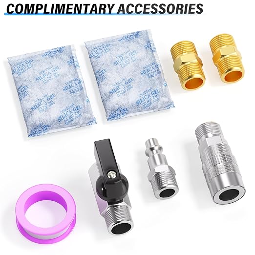 TAILONZ PNEUMATIC 0-150PSI 3/8 Inch NPT Aluminum Alloy Carbon Desiccant Air - Image 7