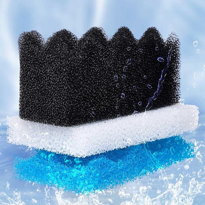 6 Pcs Aquarium Filters Bio Sponge Sets Compatible - Image 4