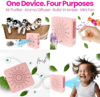 Cute Portable Mini Air Purifier - Image 3