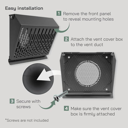 Vent Systems 4" Inch Exhaust Vent Cover - Image 4