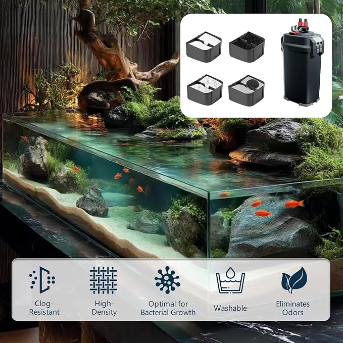 30 Pack Replacement Filter Media Kit Compatible - Image 6