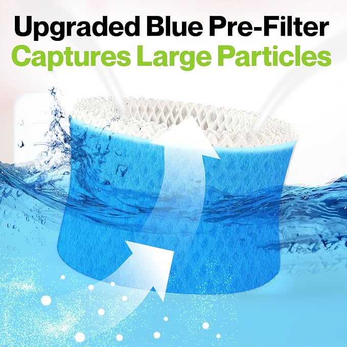 Durabasics 6 Pack of Premium Humidifier Filters Compatible - Image 8