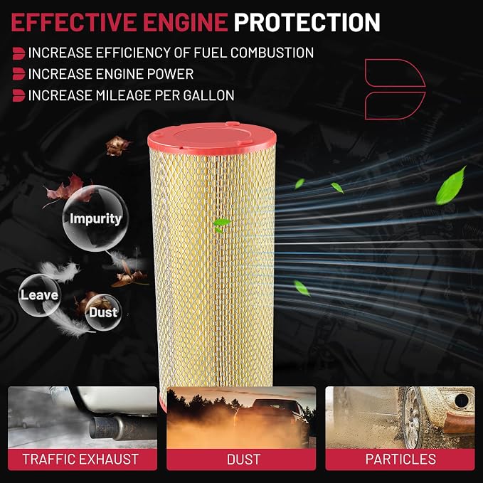 BDFHYK CA9269 Engine Air Filter Compatible - Image 3