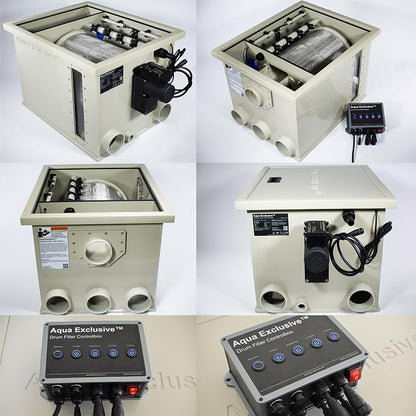 Rotary Drum Filter | RDF 8000GPH | Fully Automatic Water Filter System | Koi - Image 2