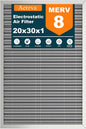 20x30x1 Reusable Air Filter, MERV 8, Permanent Electrostatic Air Filter by Unknown