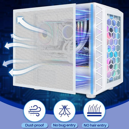 Woanger 2 Pcs 1000 x 300 mm DIY PC Case Dust Filter PC Fan Mesh Filter Air Vent - Image 5
