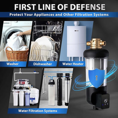 iSpring WSP200ARJ Spin-Down Sediment Water Filter, Upgraded Jumbo Size - Image 4