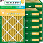 Filterbuy 16x25x4 Air Filter MERV 11 Superior Pet & Allergy Defense, by Filterbuy