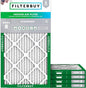 Filterbuy 13.5x29.5x1 Air Filter MERV 8 Essential Dust & Allergy Defense by Filterbuy
