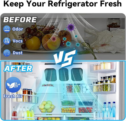 6-Pack Refrigerator Air Filter Replacement - Image 4