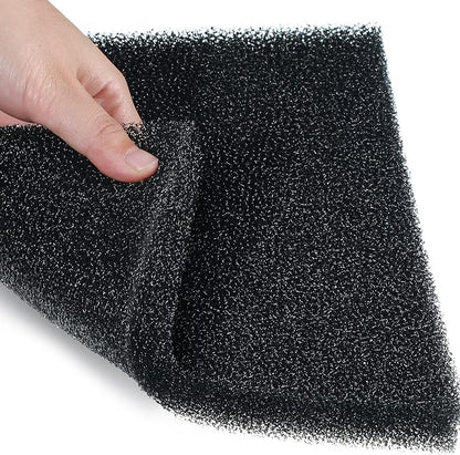 Tondiamo 3 Pieces Aquarium Sponge Filter Pad Media Cut to Fit Foam by Tondiamo