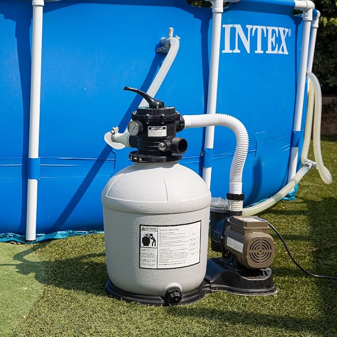 XtremepowerUS 16" Sand Filter Swimming Pool 3/4 HP Pool Pump Timer 15, 000GAL by XtremepowerUS