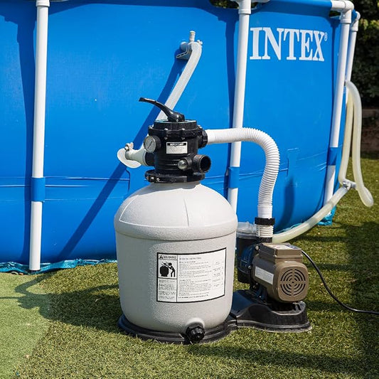 XtremepowerUS 16" Sand Filter Swimming Pool 3/4 HP Pool Pump Timer 15, 000GAL by XtremepowerUS