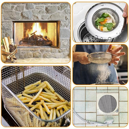 6 Pack 12×8 Inch Wire Mesh Screen, 20 Mesh Stainless Steel Mesh, Sturdy No Rust - Image 6