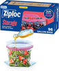 Ziploc Gallon Food Storage Bags, Stand-Up Bottom by Ziploc