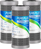 PUREPLUS 5 Micron 10" x 4.5" Whole House Activated Carbon Water Filter by PUREPLUS