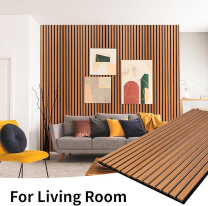Wood Slat Wall Panel, 3D Soundproof Wall Panels, Large Acoustic Panels - Image 8