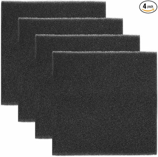 Fan Replacement Filters 4 Pcs Fan Filter Foam Sponge by Unknown