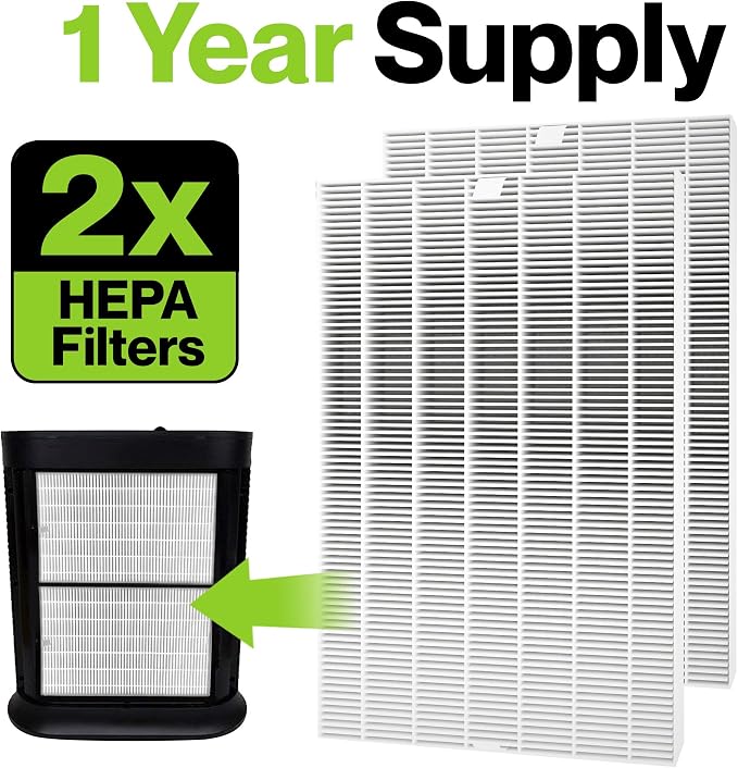 Durabasics 2 Pack of HEPA Filters Compatible - Image 3