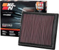 K&N High-Flow Original Lifetime Engine Air Filter: Increase Power: Premium by KNEngineeringInc