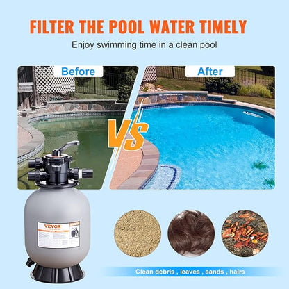 VEVOR 25023BX 16-inch, Above Inground Swimming Pool Sand System - Image 6