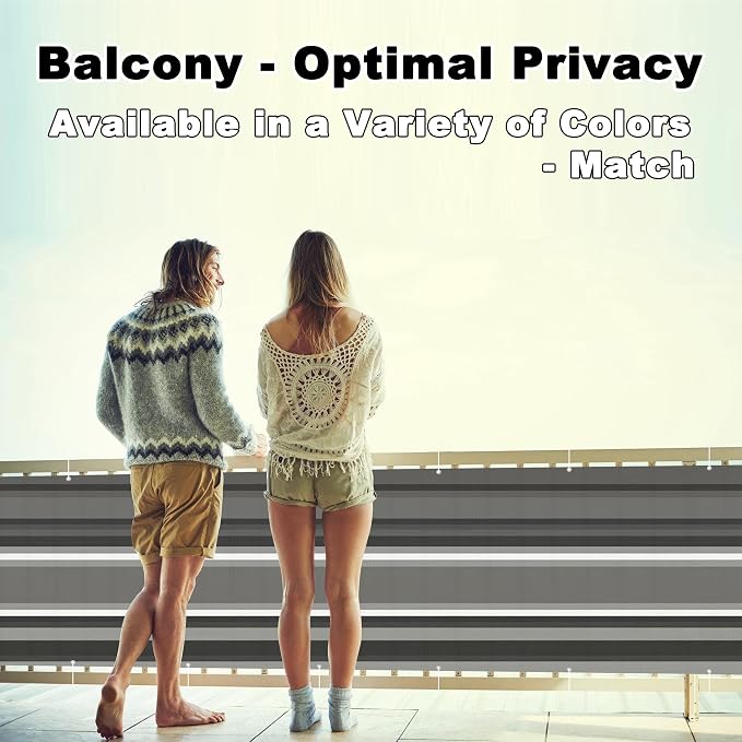 Fence Privacy Screen 6.6' x 16.4' UV Protection 96% Privacy Screen Outdoor - Image 2