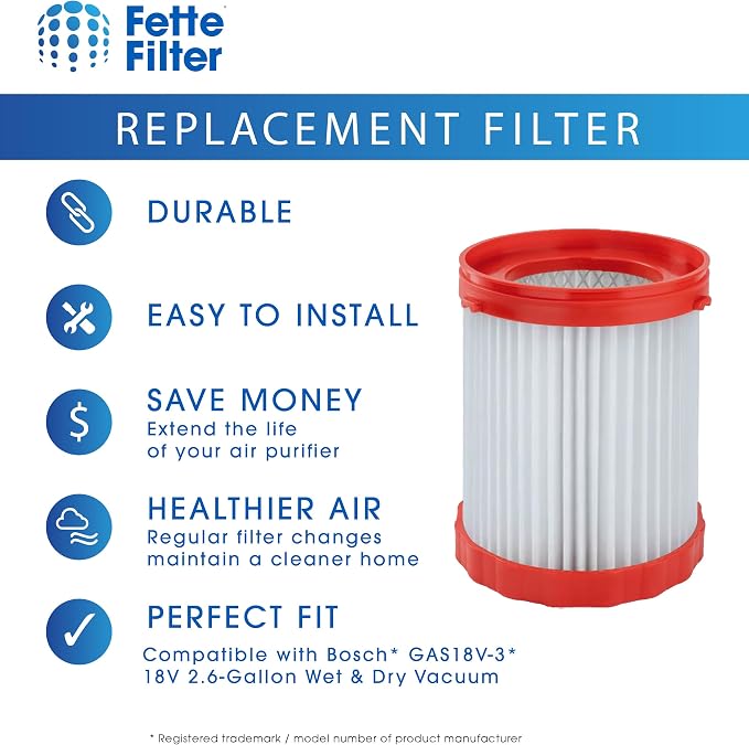 Fette Filter - VF320H HEPA Filter compatible - Image 6
