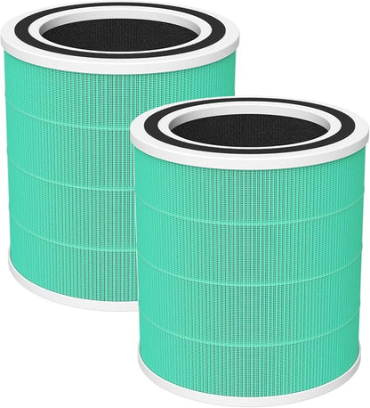 2 Pack AC400 Air Purifi-ers Replacement Filt-er by isinlive