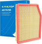 PHILTOP Engine Air Filter, CA12404 Compatible by PHILTOP
