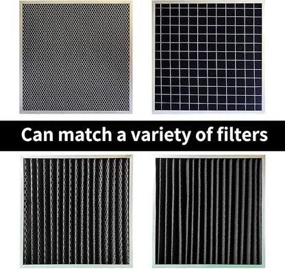 Cut-to-Fit Activated Carbon Filter Sheet Charcoal Air Vent Filters Pad Black - Image 6