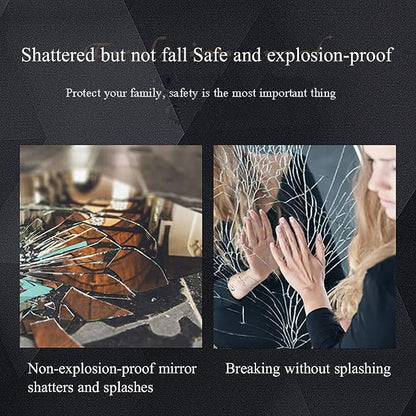 500 X800 mm Illuminated Backlit LED Bathroom Mirror, Wall Mounted Multifunction - Image 3