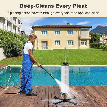 ROYOR Pool Filter Cleaner Stand Tool, Fit - Image 5