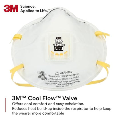 3M Particulate Respirator 8210V - Image 2