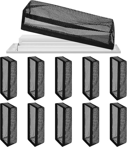 Zonon 12 Pcs 4 x 10 Inch Floor Register Cover Trap Vent Screen by Zonon