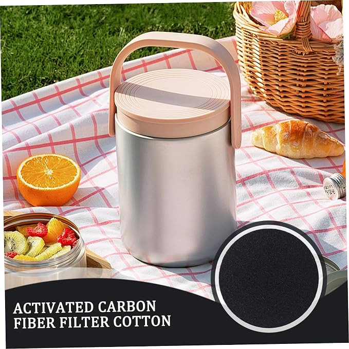 Compost Bin Filter 7Pcs 7 Inch Activated Charcoal Filters - Image 2
