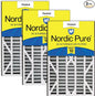 Nordic Pure 16x25x3 MERV 10 Trion Air Bear Cub Replacement 255649-101 Air by NordicPure