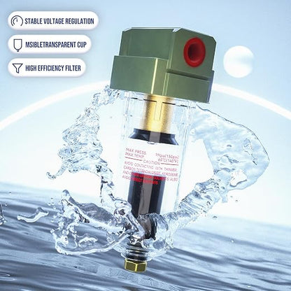 NPT 1/4 Auto Drain Air Pump Filter Pneumatic Water Trap - Image 7