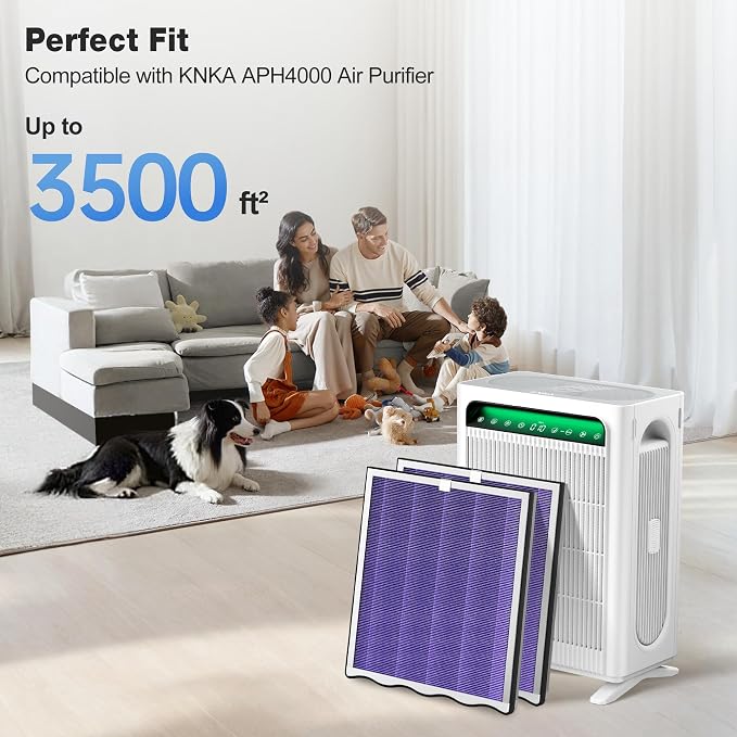 KNKA Air Purifier Replacement Filter - Image 2