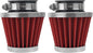 2PCS 42mm Universal Air Filter For GY6 125CC 150CC 200CC 250CC Dirt Bike ATV by LCGLY