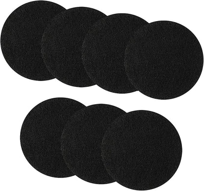 7 Pack Compost Bin Charcoal Filters Round Indoor Kitchen Compost Bucket by Unknown